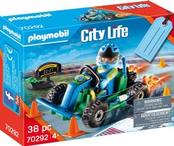*** PLAYMOBIL - SET CADEAU PILOTE DE KART #70292